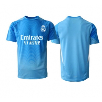 Billige Fotballdrakt Real Madrid Keeper Replika Hjemmedrakt 2025-26 Kortermet